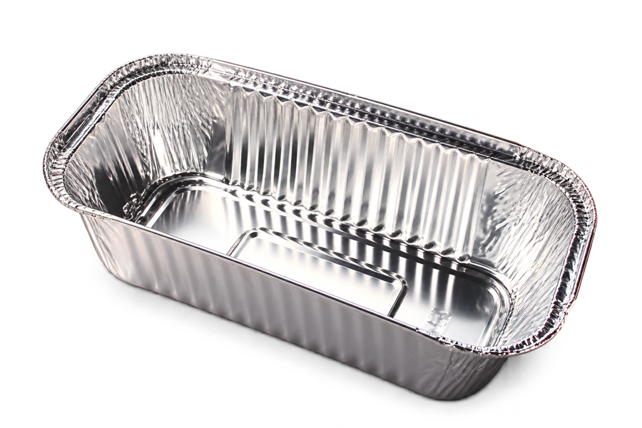 Barquette alimentaire en aluminium