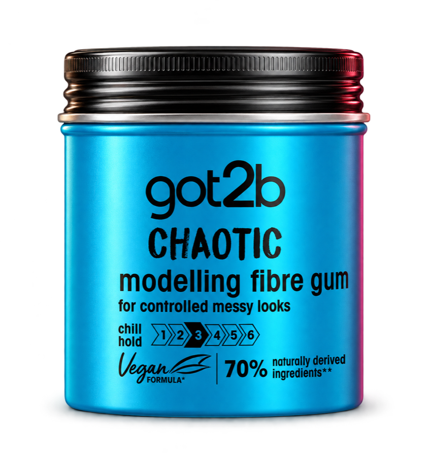 Gel coiffant bleu